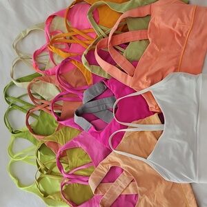 14 Well Loved Lululemon Bras Size 8